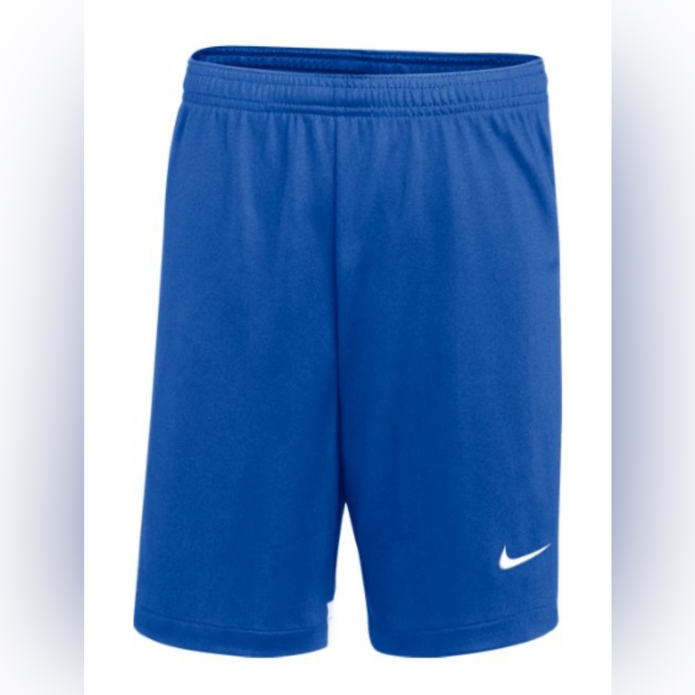 Nike Royal Blue Dri-Fit US Classic II Knit Cotton Shorts Size Medium